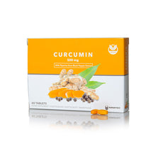 Load image into Gallery viewer, Curcumin 500mg With Piperine from Black Pepper Extract
